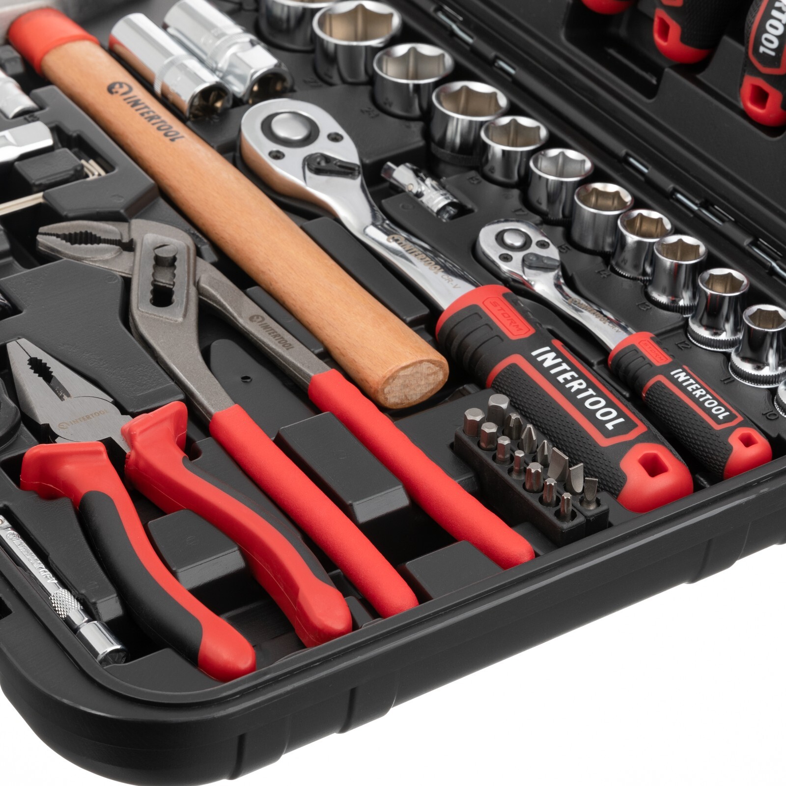 INTERTOOL 100pc Mechanic’s Tool Set ET08-8100