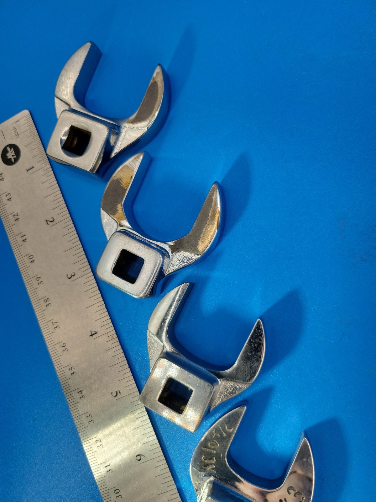 Snap-on Tools Crowfoot Wrench Set ⅜» Drive 7/16″ to 1-3/16″ 8 Pieces USA T-3-4