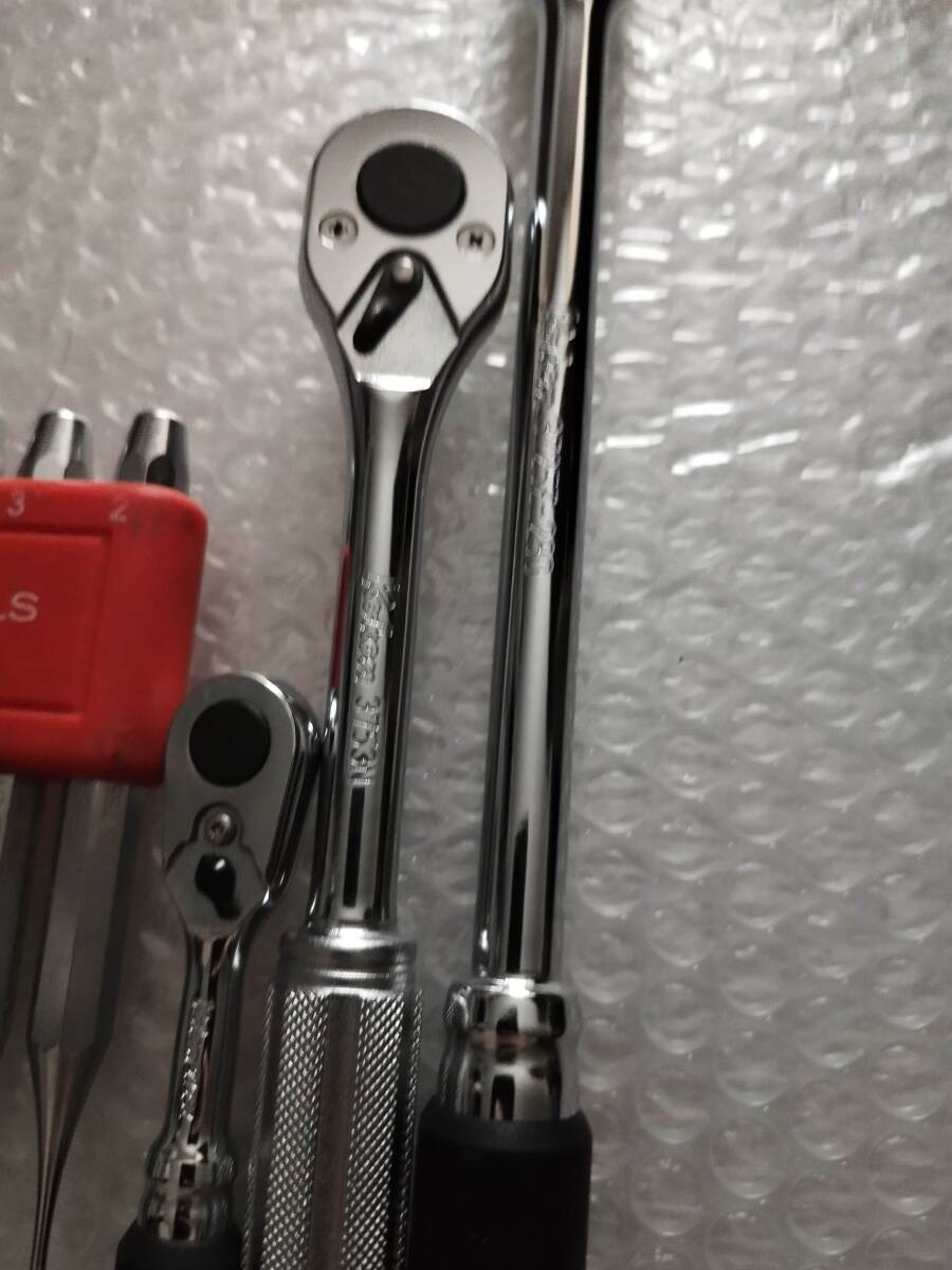 Ratchet handle combination player pliers pin punch tool set KOKEN KTC PBswiss