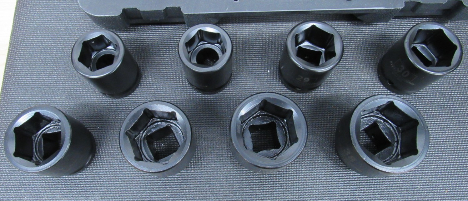 Pittsburgh Pro 3/4″ Metric 6pt CR-MO Impact Socket Set 26-38mm NEW 67965