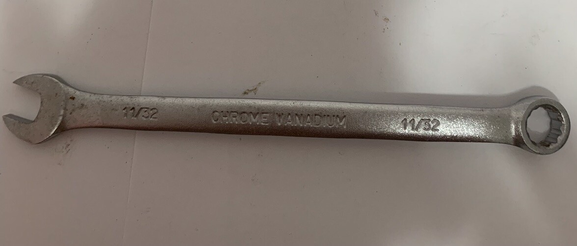 Task Force 11/32 Inch Chrome Vanadium Wrench