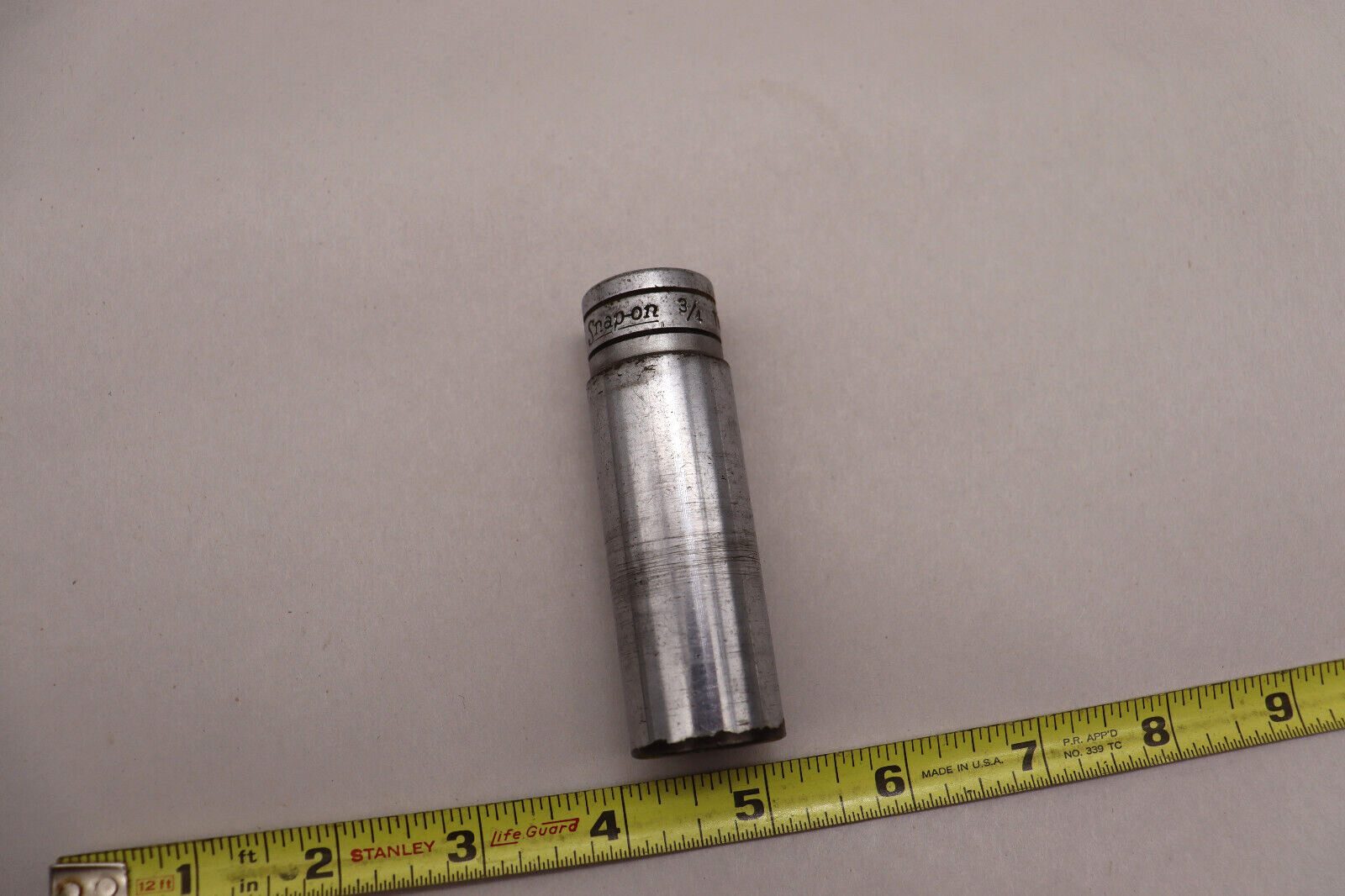 Snap-On tools TS241 3/4″ 1/2 » Drive 6 Point Deep Socket free ship USA