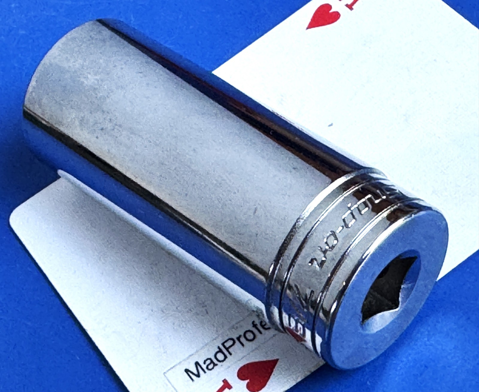 Snap-on Tools 3/8″ drive SAE 7/8″ Deep Chrome 12-point Socket wrench SF281 NEW