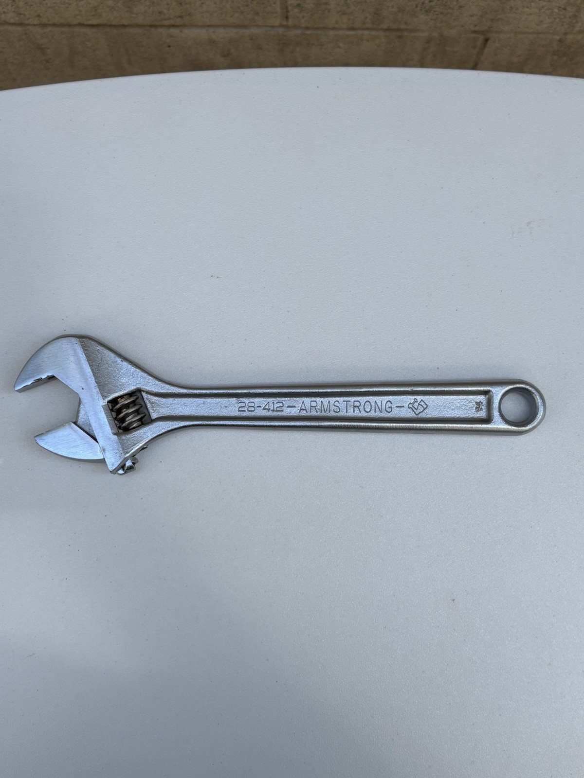 Armstrong 12″ 300mm 28-412 Forged Adjustable Wrench USA