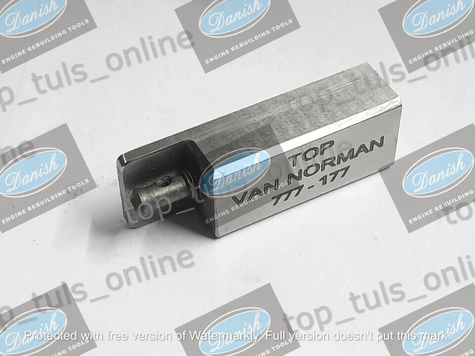 Set Of 6 Van Norman Boring Bar Tool Holders Along With 3 Boring Bit 944s-777s