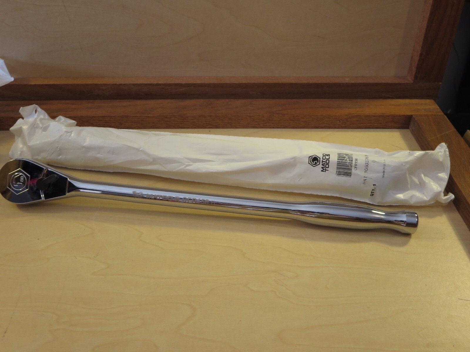 Matco 1/2″ drive 15 » Long 88 gear tooth ratchet CFR158 New USA