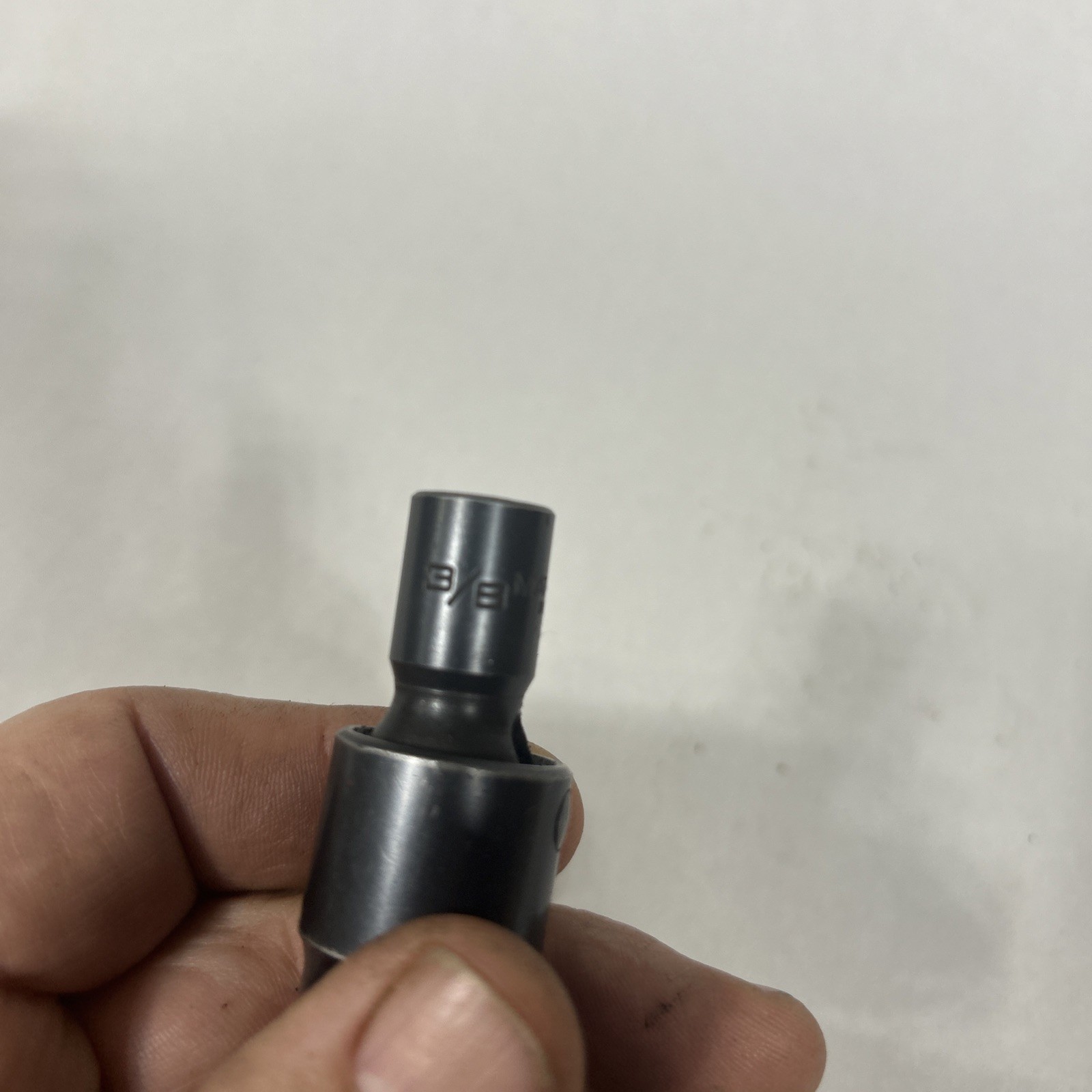 Matco Tools 3/8” 6 Point 3/8” Drive Universal Socket BUP126. Used Black