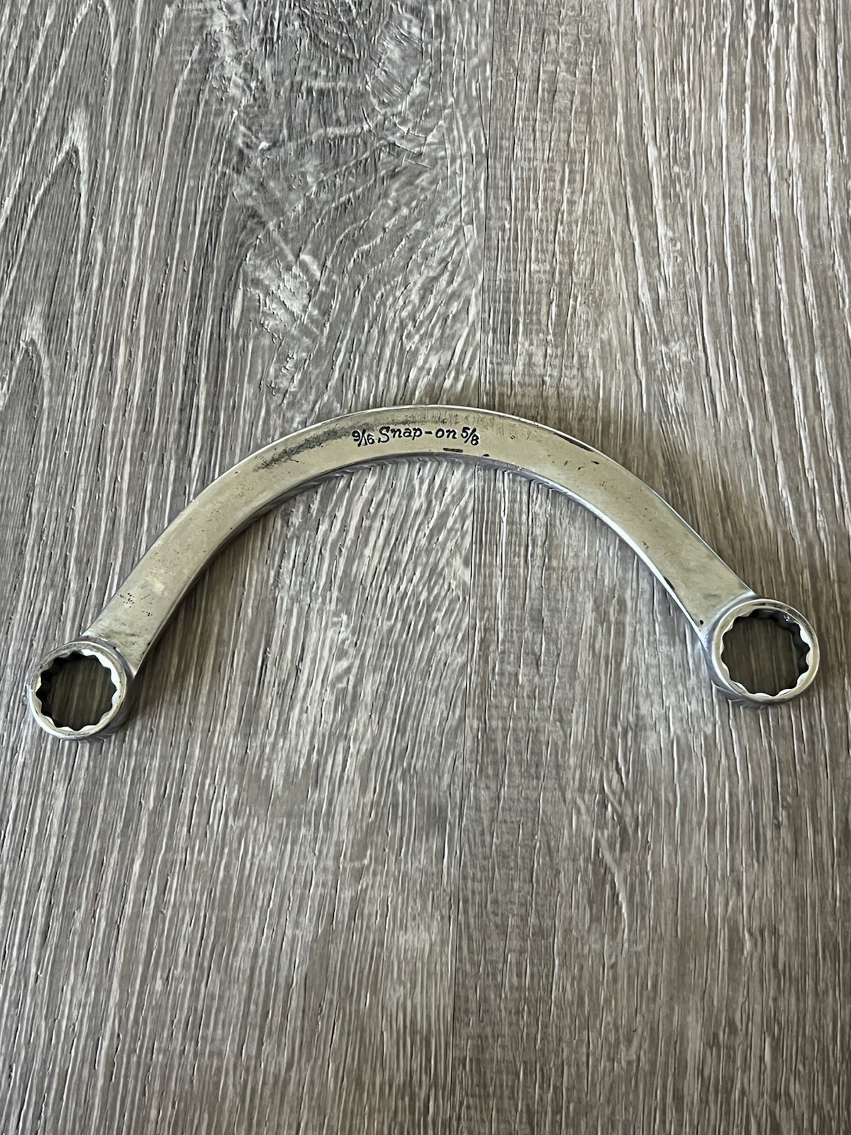 Snap-on CX1820 Half Moon Obstruction Wrench 9/16 5/8 Made in Canada