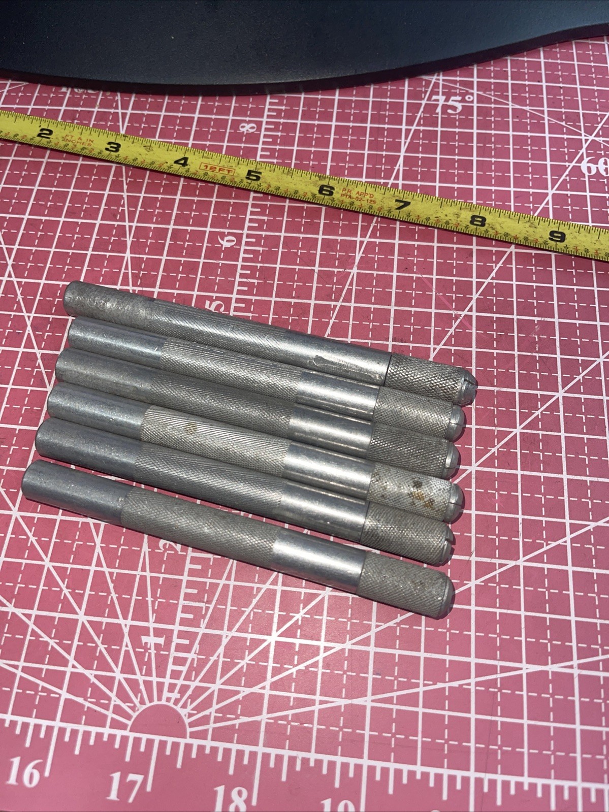 6 Vintage Techni Edge USA x-acto style Blade Handles Made USA Techniedge Xacto