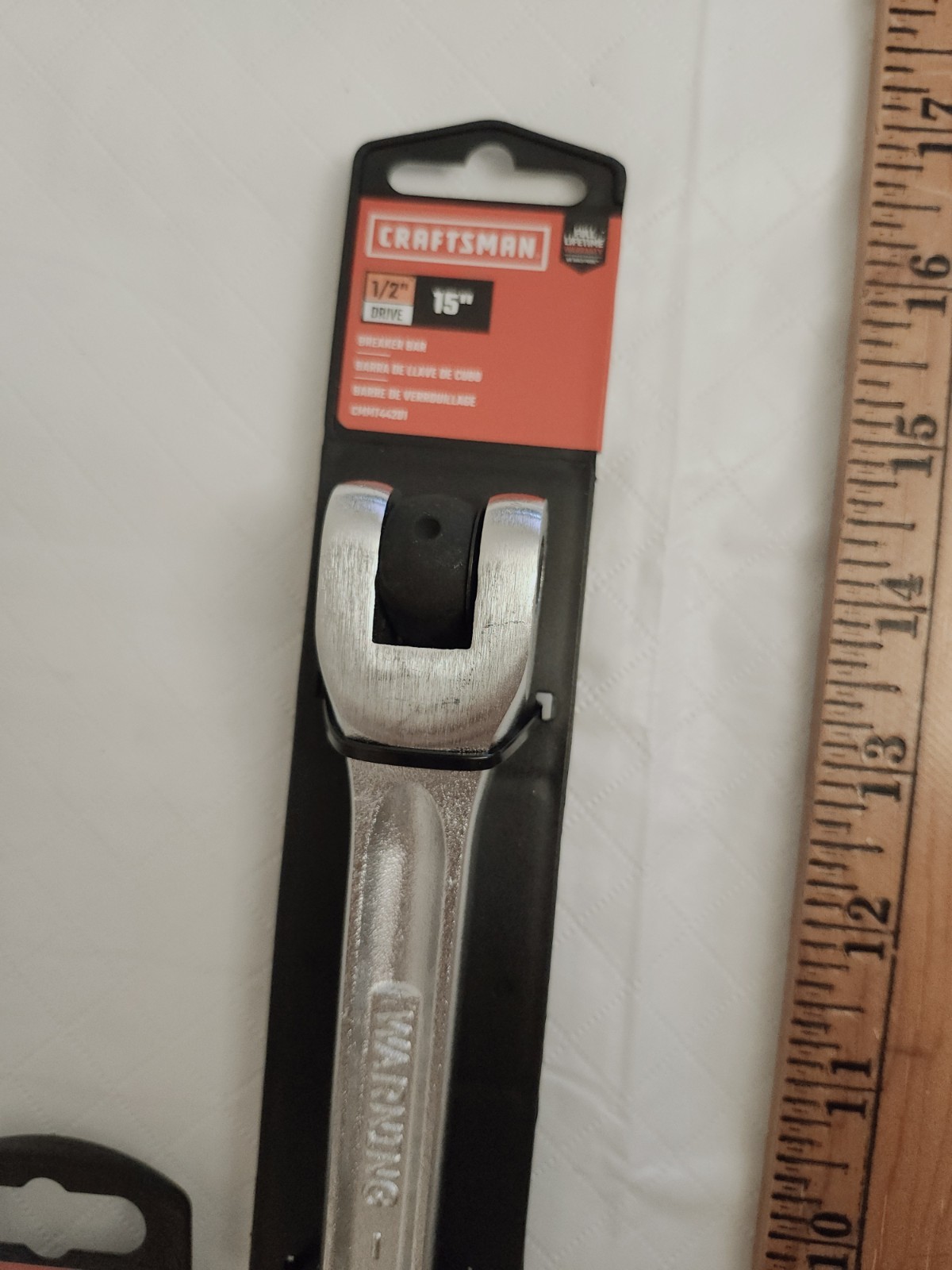 Craftsman Lot 2 NEW 1/2″ Drive 15″ Breaker Bar CMMT44201 + CMMT86721 72 Ratchet