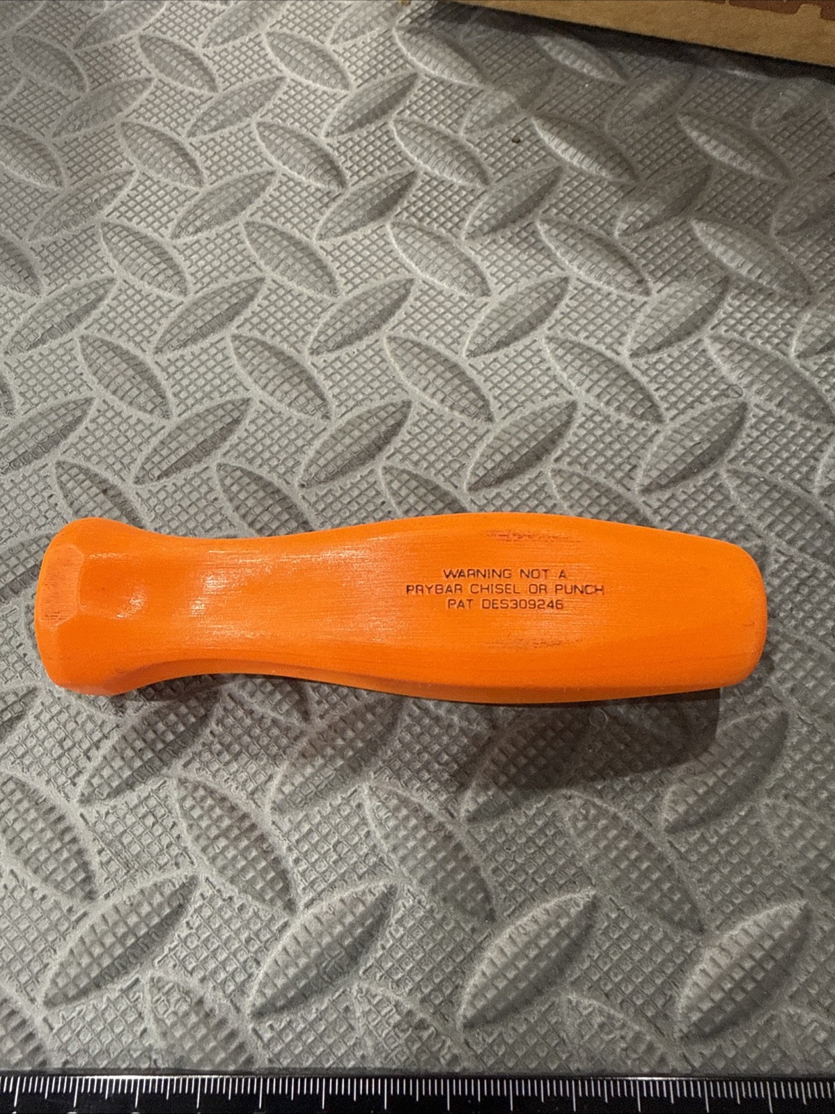 Snap-on Tools ORANGE Discontinued 3/8″ Drive Replacement Ratchet Hard Grip NOS