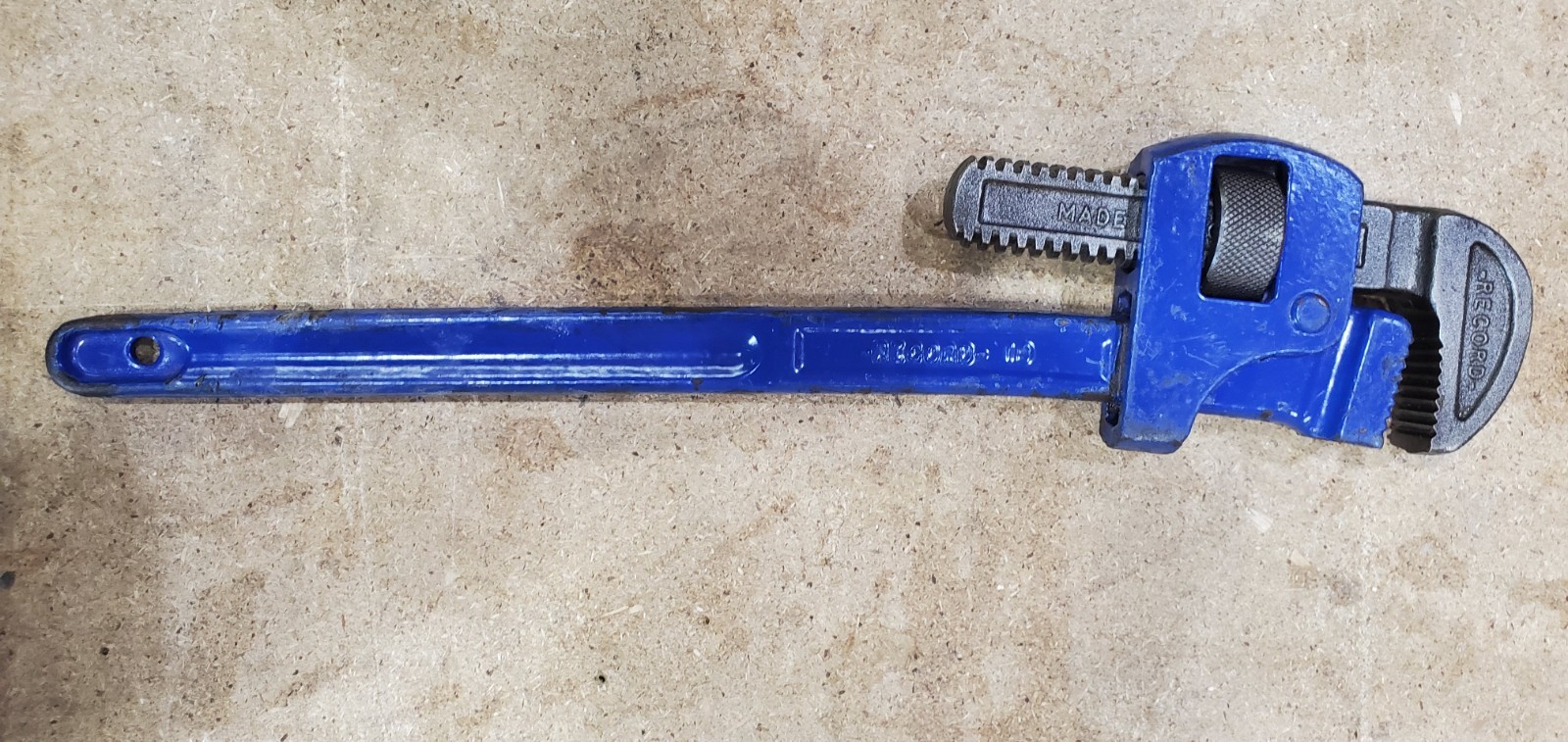 Genuine Recent Record 18” Stillson Pipe Wrench, excellent condition