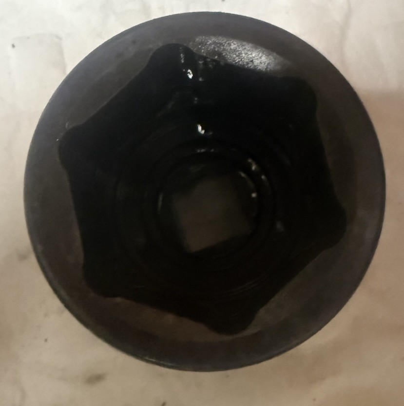 Snap-On IM783 Shallow Impact Socket 1″ Drive Big 2-7/16″ 62MM 6 Pt See Pics/read