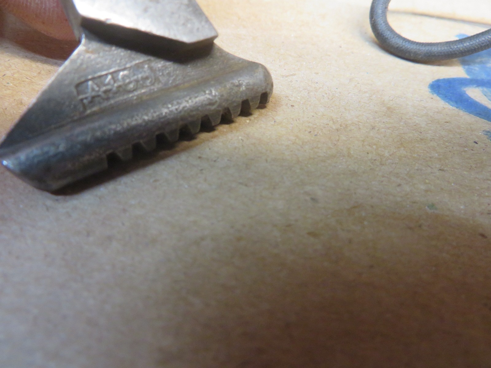 VINTAGE Crescent 6″ Adjustable Wrench Replacement JAW VINTAGE USA 1-1/4″ x 1/2″