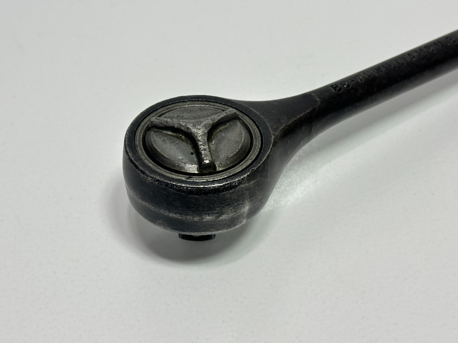Vintage Williams USA BS-71 1/2″ Drive Fine Tooth Ratchet Black Industrial Finish