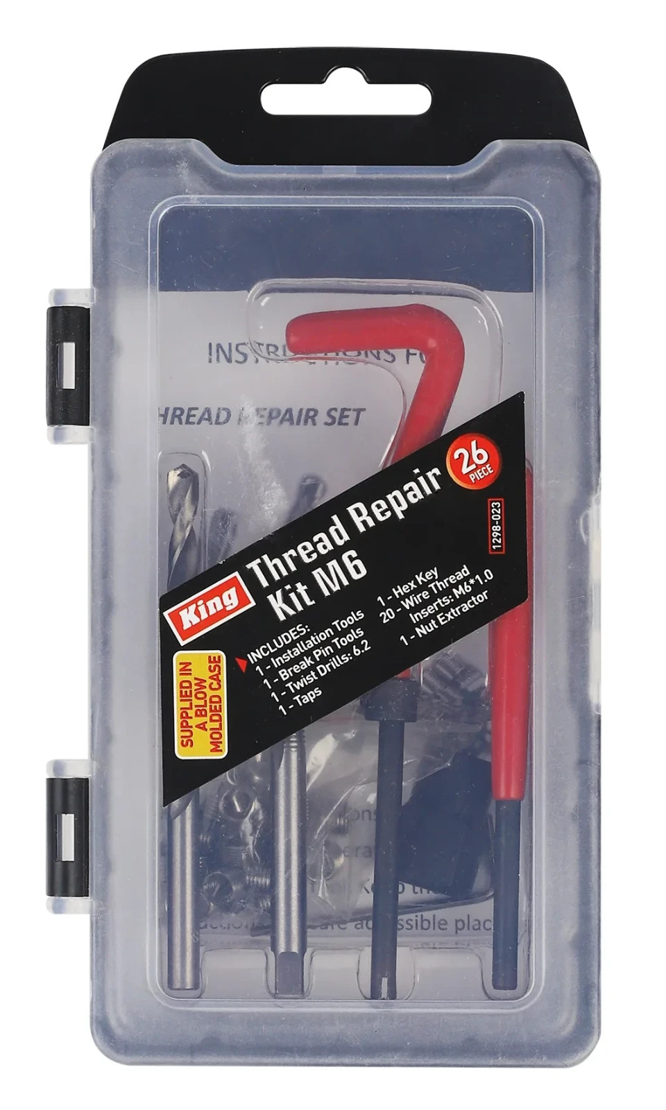 M10 x 1.5 Thread Repair Tool Stainless Heli-coil Wire Insert Kit