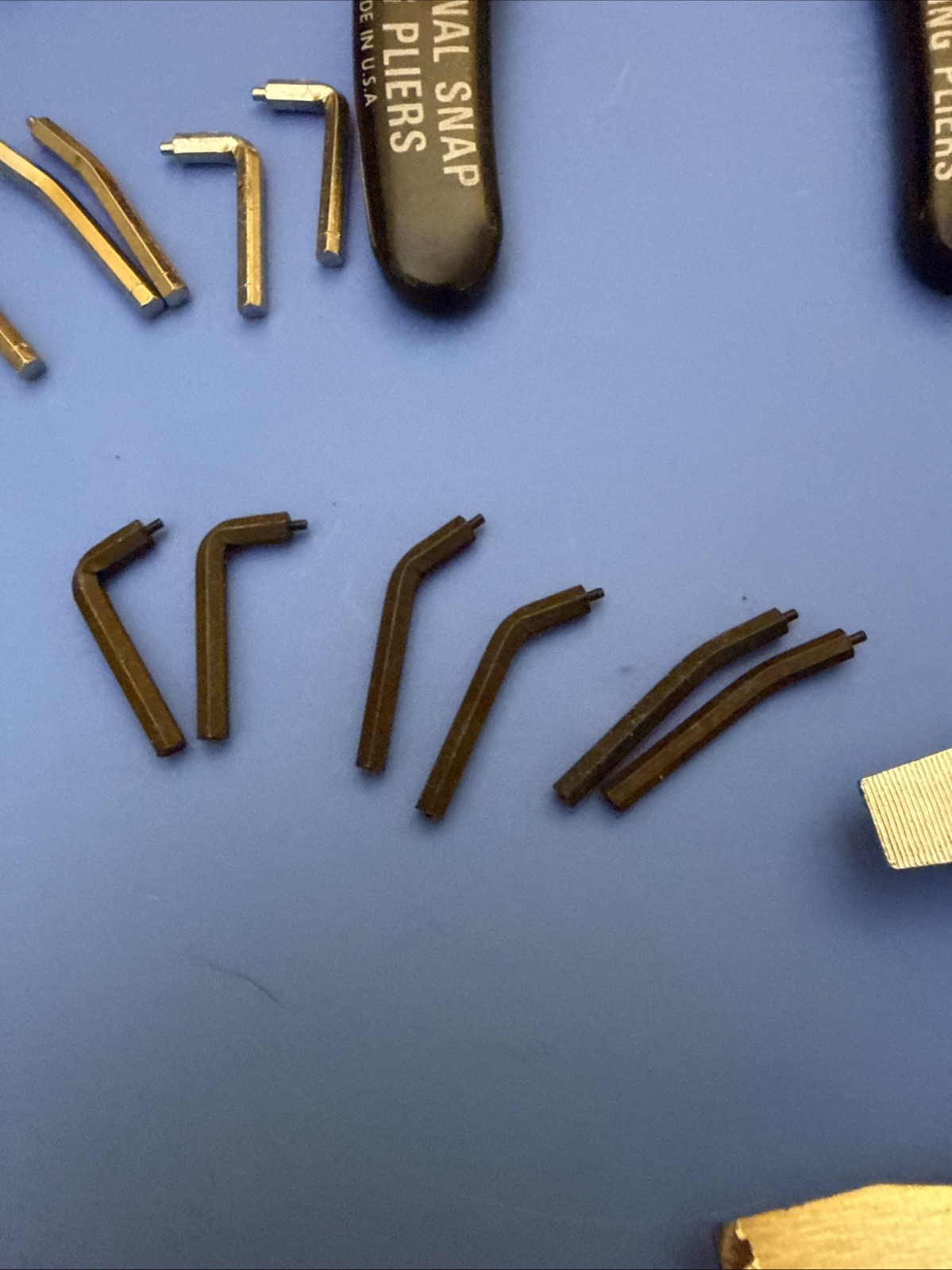 ZIM No 976 AND 977 Combination Snap Ring Plier Set – Internal External Tips USED