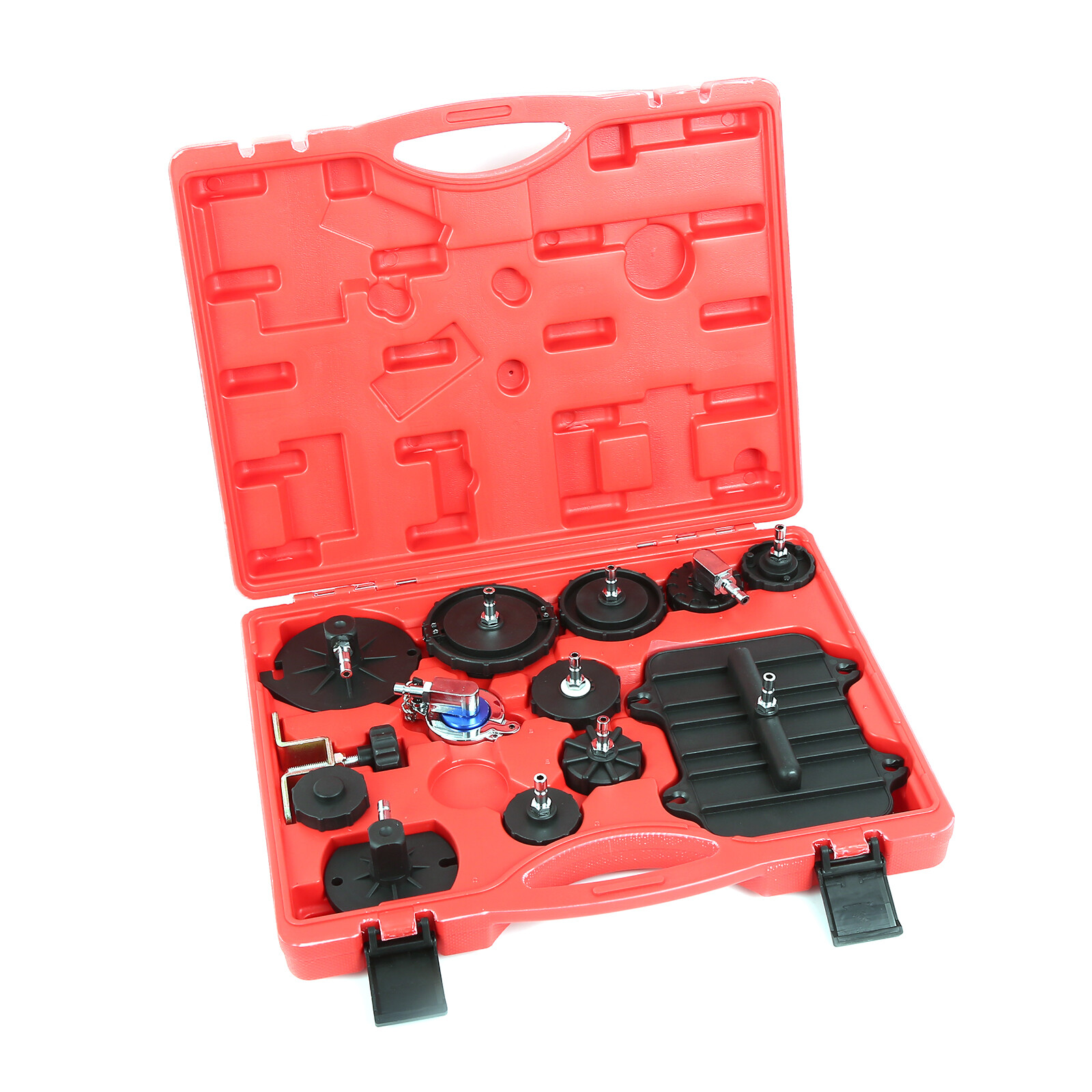 12pcs Brake Bleeder Adapter Kit for Master Cylinder Fluid Extractor Flush Change