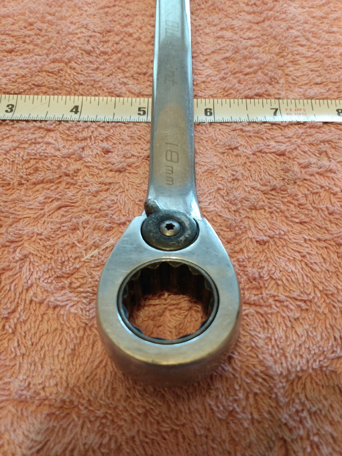 Blue Point By Snap On Tools 18 Mm Combination Ratchet Wrench Reversible