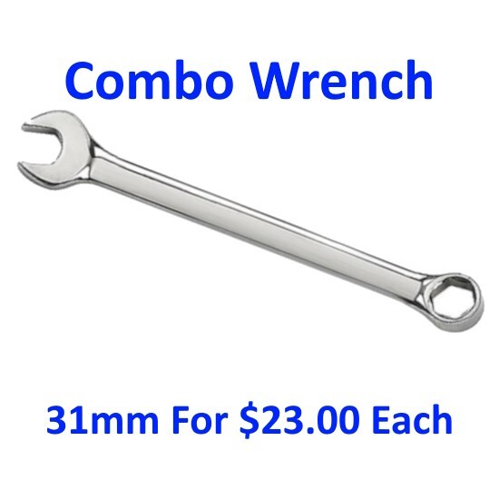 31mm Combo Wrench [$23.00 Each]
