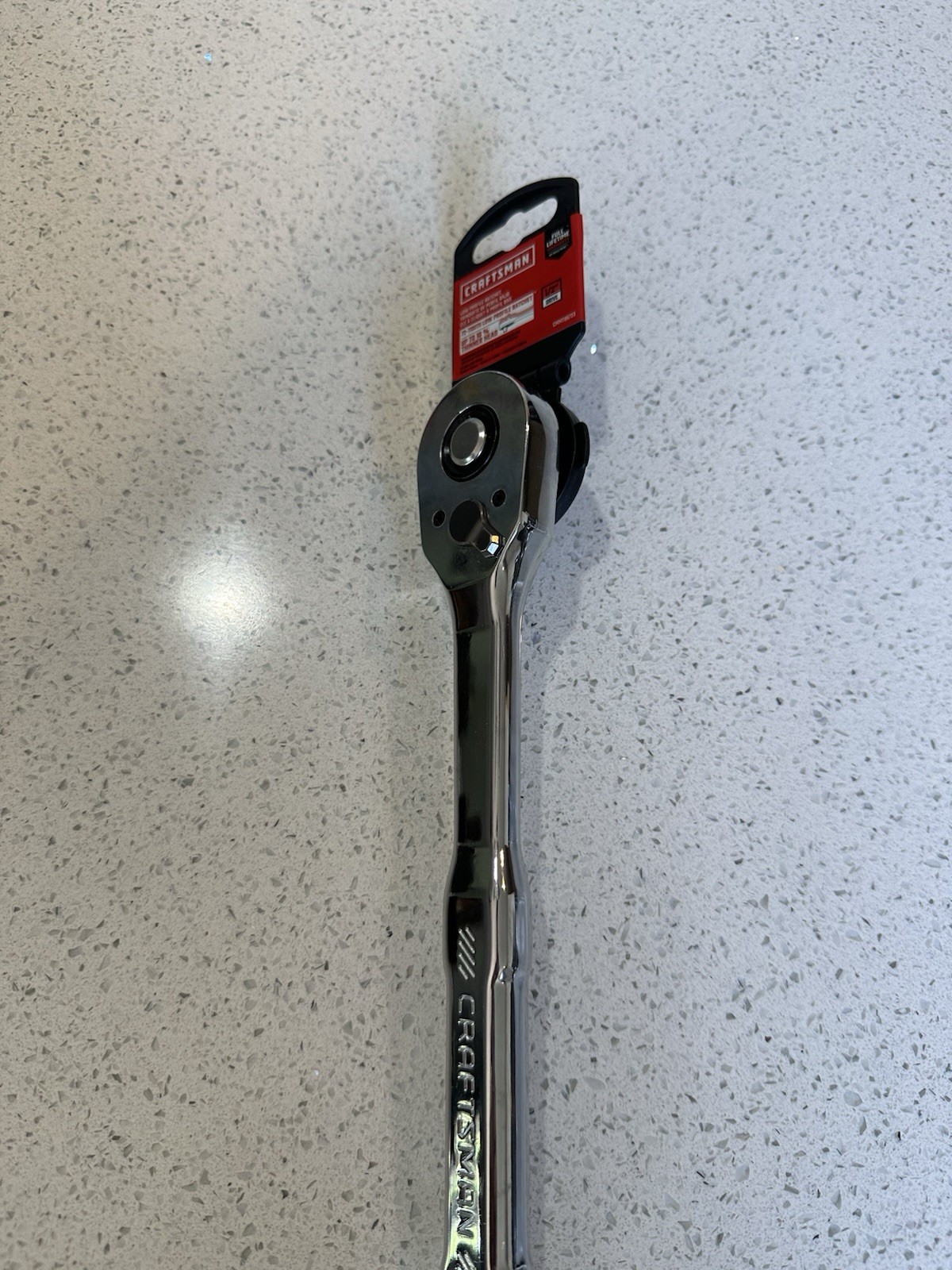 NEW Craftsman CMMT86723 1/2″ Dr Low Profile 72 Tooth Full Polish Ratchet Tool