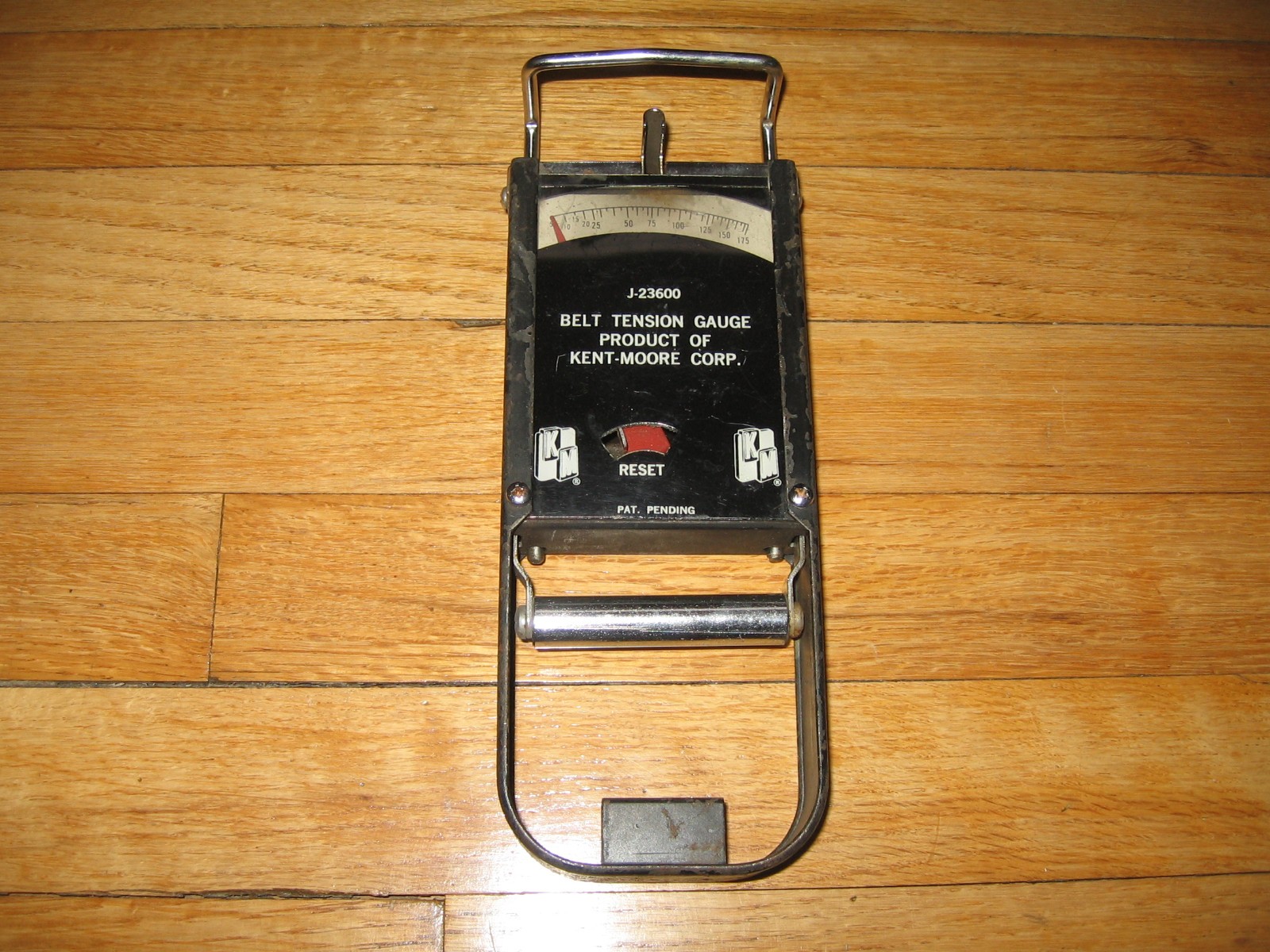 KENT MOORE BELT TENSION GAUGE J-23600 DEALER SHOP TOOL MADE IN USA GM AMC FORD