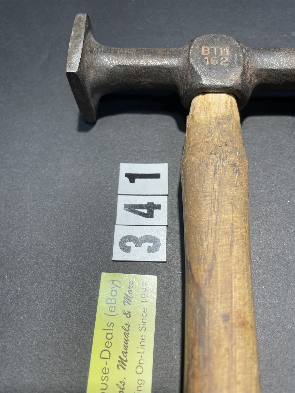 Ajax Wood Handle Auto Body Hammer 336, BTH162 Wood Handle, 12.25″ X 4.375″ (341)