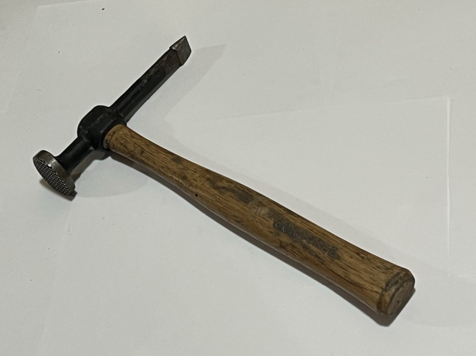 Cornwell SH55370 Shrinking Cross Chisel Auto Body Repair Hammer Wood Handle