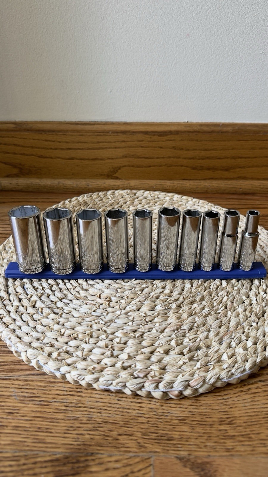Duralast Drive SAE Deep Socket Set 10 Piece