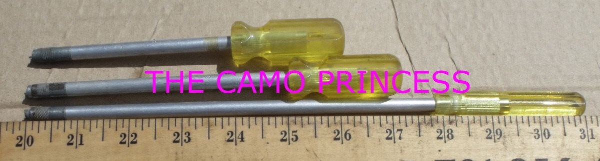 3-ULLMAN DEVICES CORP SLOTTED SCREW STARTER 6 7 AND 11 INCH MECHANICAL ALUMINUM