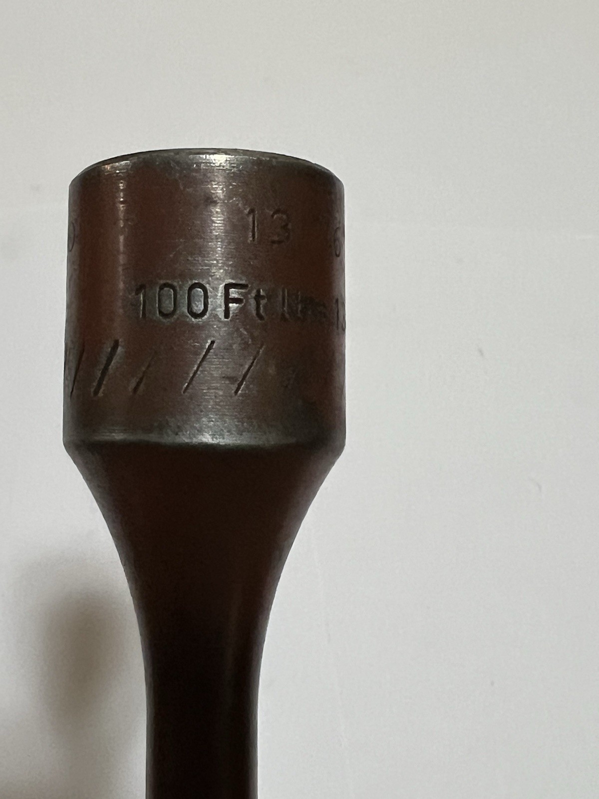 Accutorq Wheel Lug Nut Torque Impact Stick 13/16 x 100 Ft/Lb
