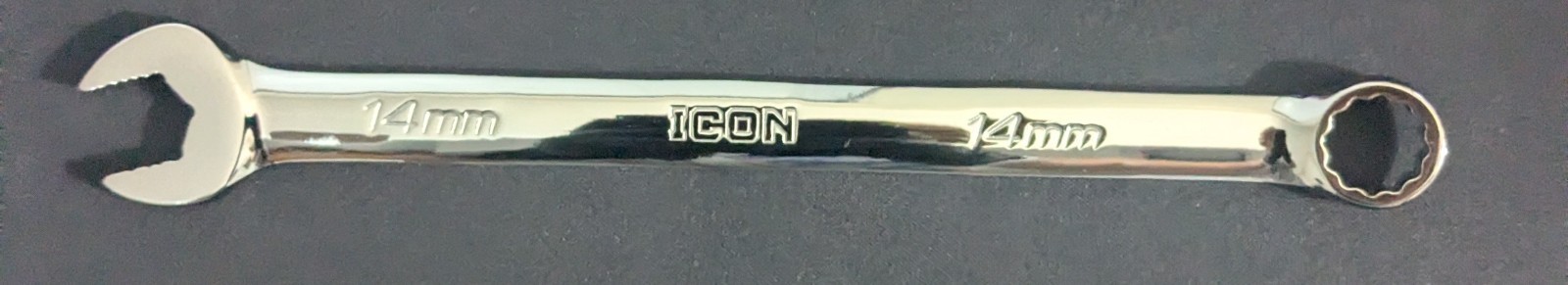 ICON WCAM-14 COMBINATION WRENCH ANTI SLIP 12 POINT METRIC POLISHED (YOU PICK)