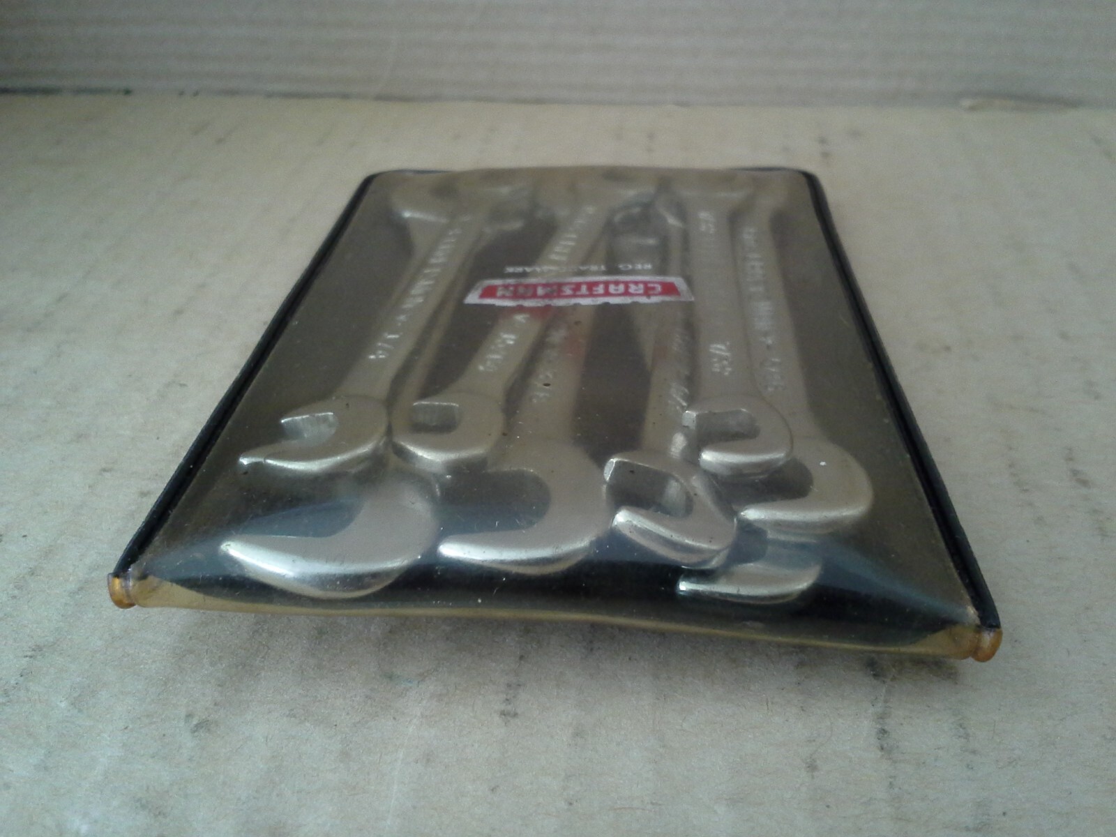 Sears Craftsman 9_4306 Sears Super-tuff 8 Piece Open End Ignition Wrench Set USA