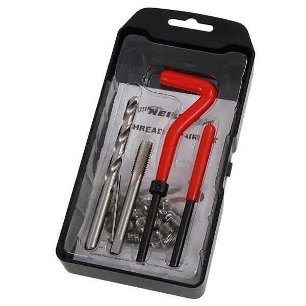 M8 x 1.25 Thread Repair Tool Kit Helicoil Wire Inserts 25pcs 2742