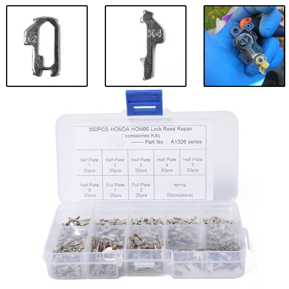 For Honda Car Lock Reed Lock Plate Auto Key Lock Repair Kits 350PCS/Boxed New