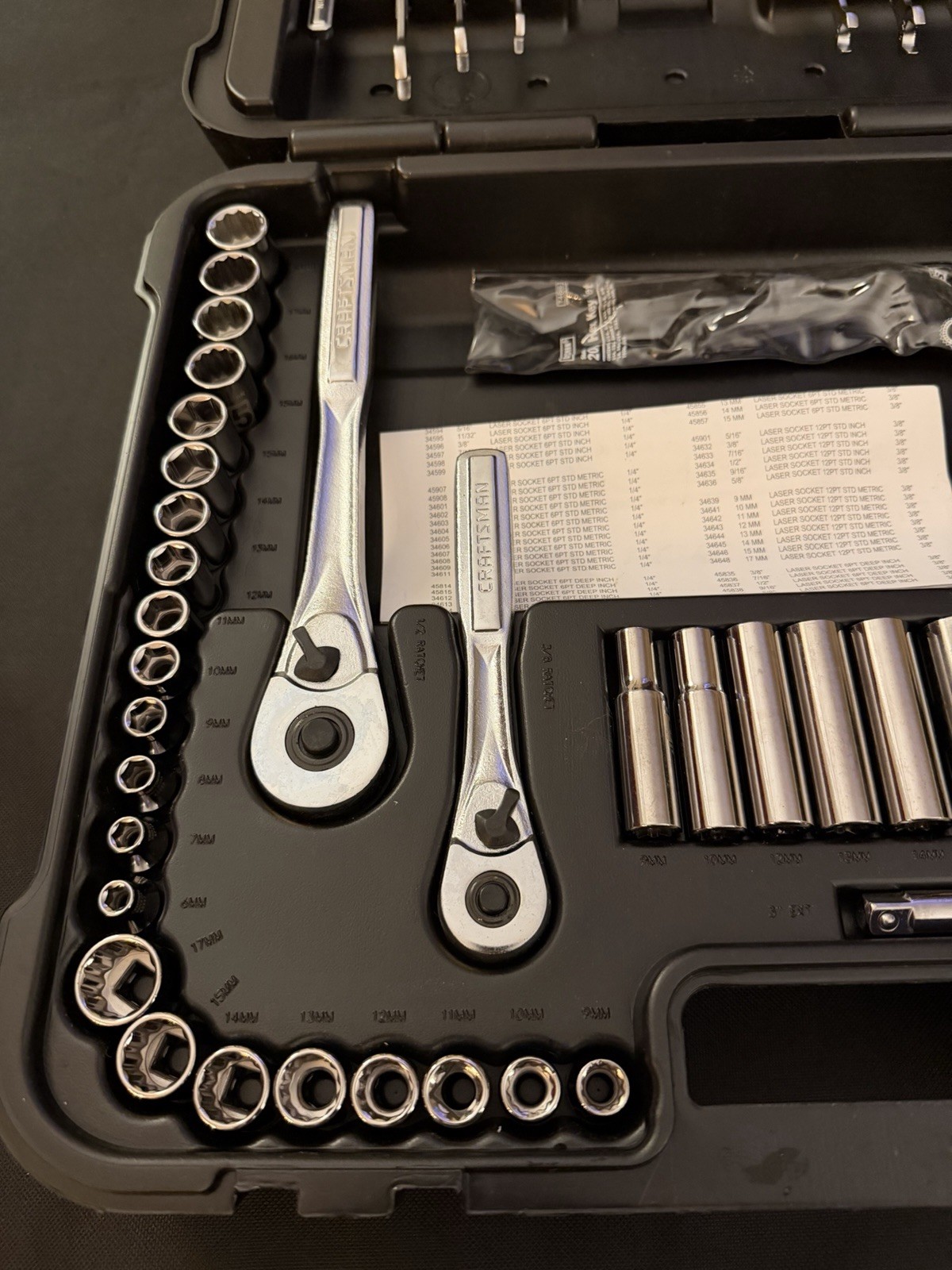 Craftsman USA 137 Piece Mechanics Tools Set 35137 ⁹35137 – NEW OLD STOCK 👍