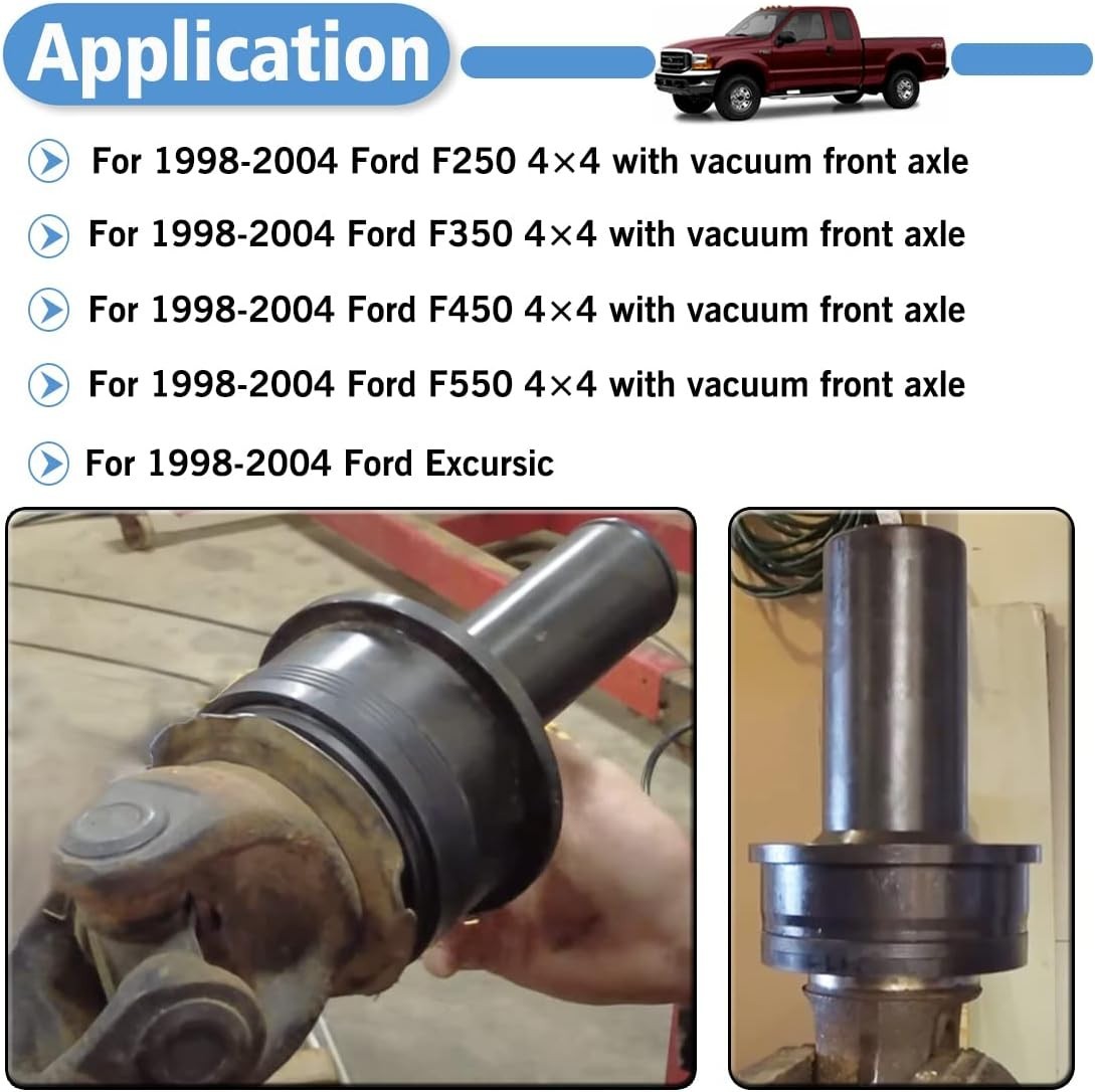 Wheel Knuckle Vacuum Oil Seal Tool for 1998-2004 Ford F250 F350 F450 F550 4WD