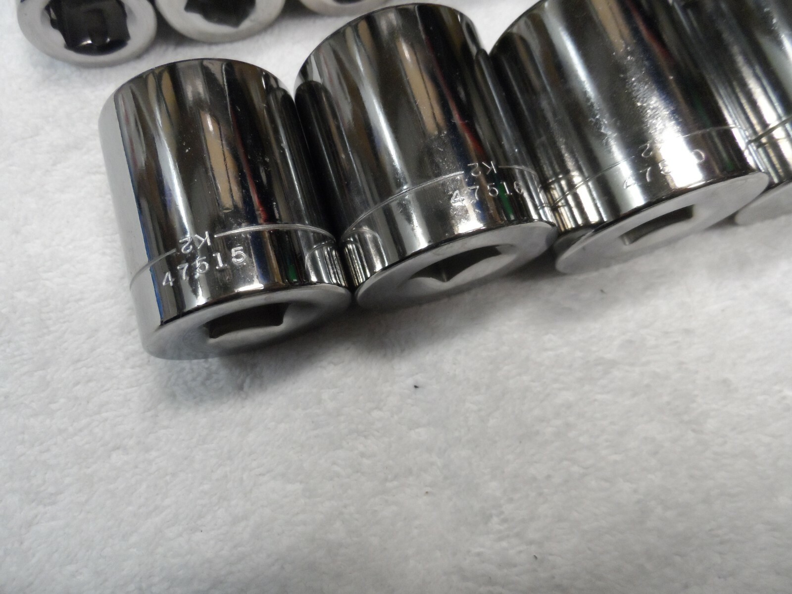 Craftsman 1/2″ Drive SAE Shallow Socket Set, NOS USA 12pt 18 pcs (3/8 to 1-1/4″)