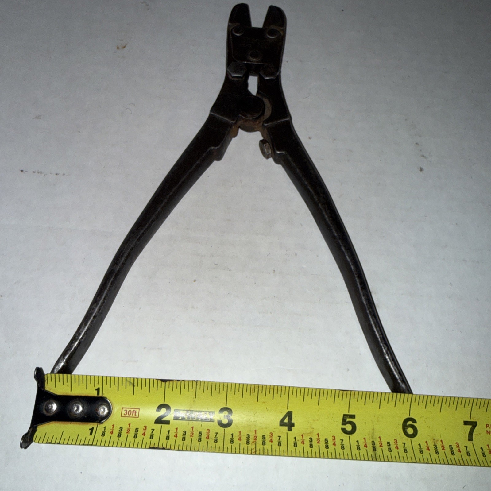 Vtg Snap-On Tools Made in USA HL-9 High Leverage Diagonal Cutters Pliers 9″ !!