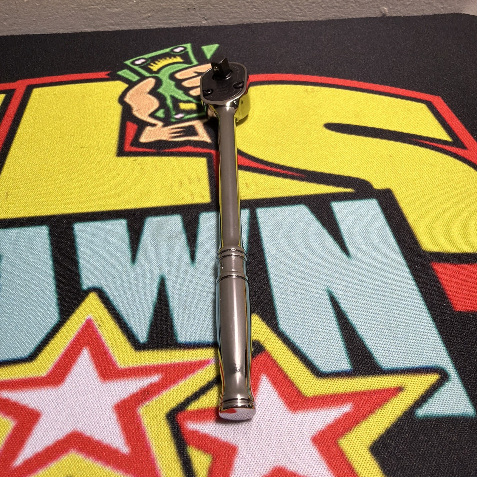 New Snap-on™ 1/4″ Drive Chrome Ratchet TL72 Dual 80™ Tech 6 1/2″ Long