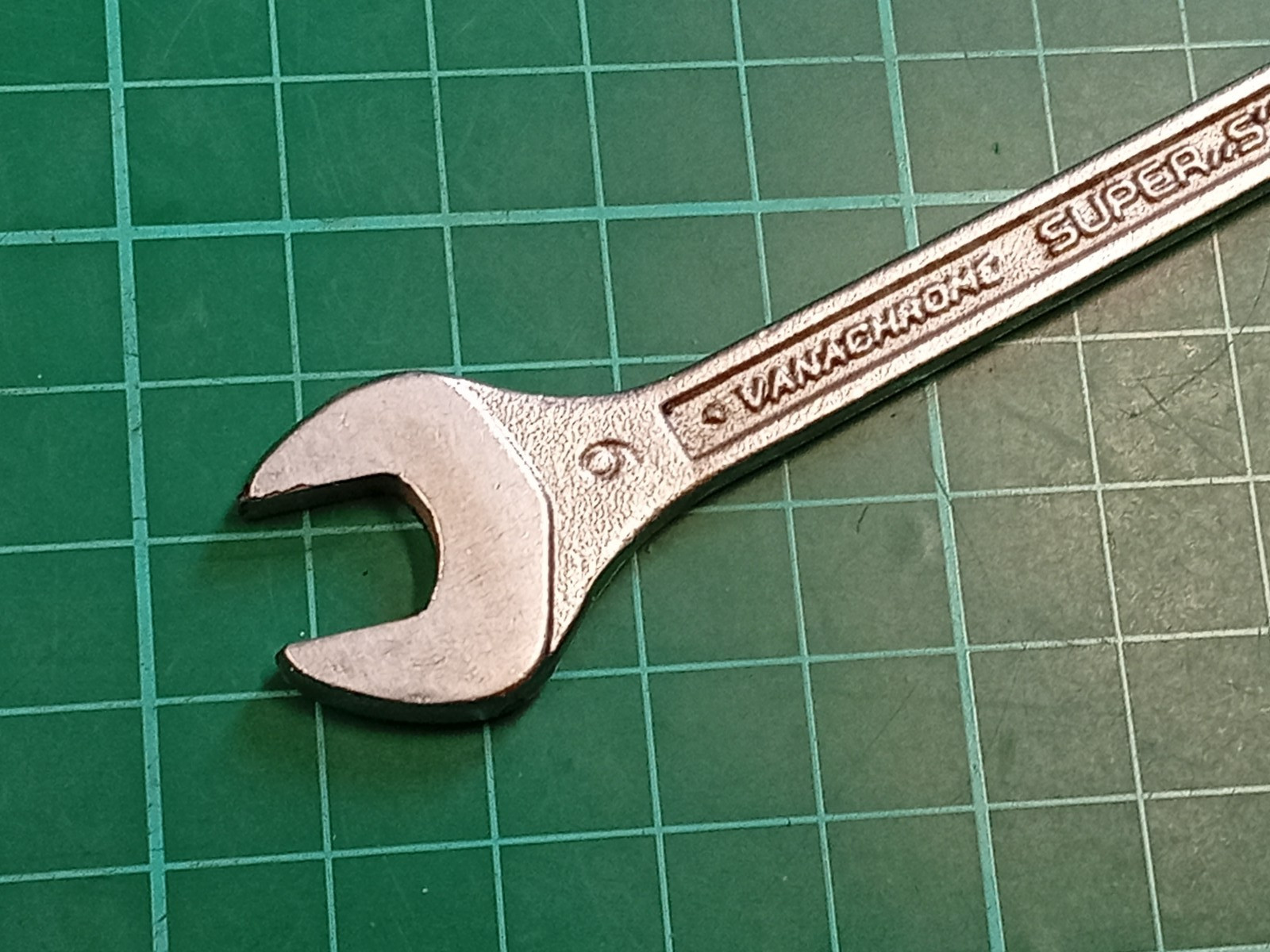 Facom No44, 7mm x 9mm, Vanachrome Super S, Open Ended Spanner, Made In France