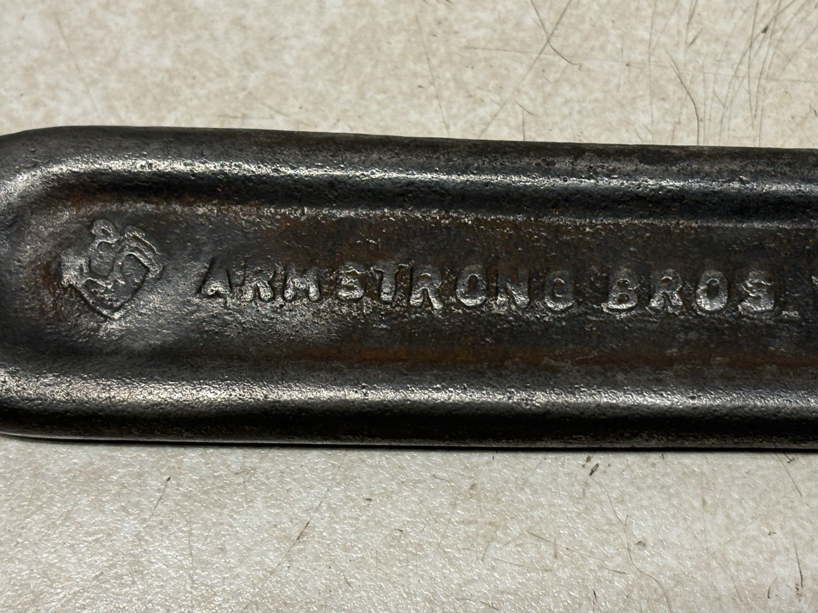 Lot of 2 JH Williams & Armstrong Adjustable Hook Spanner Wrench 474 2″ – 4-3/4″