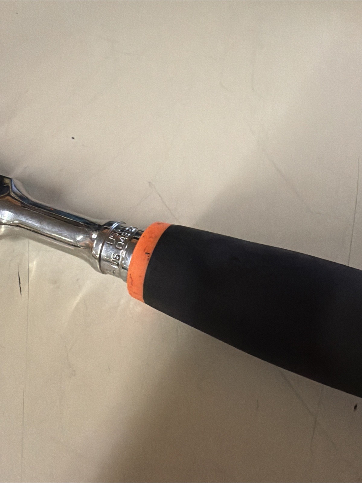 Snap On Tools FHF80A 3/8″ Orange Soft Grip Flex Head Ratchet
