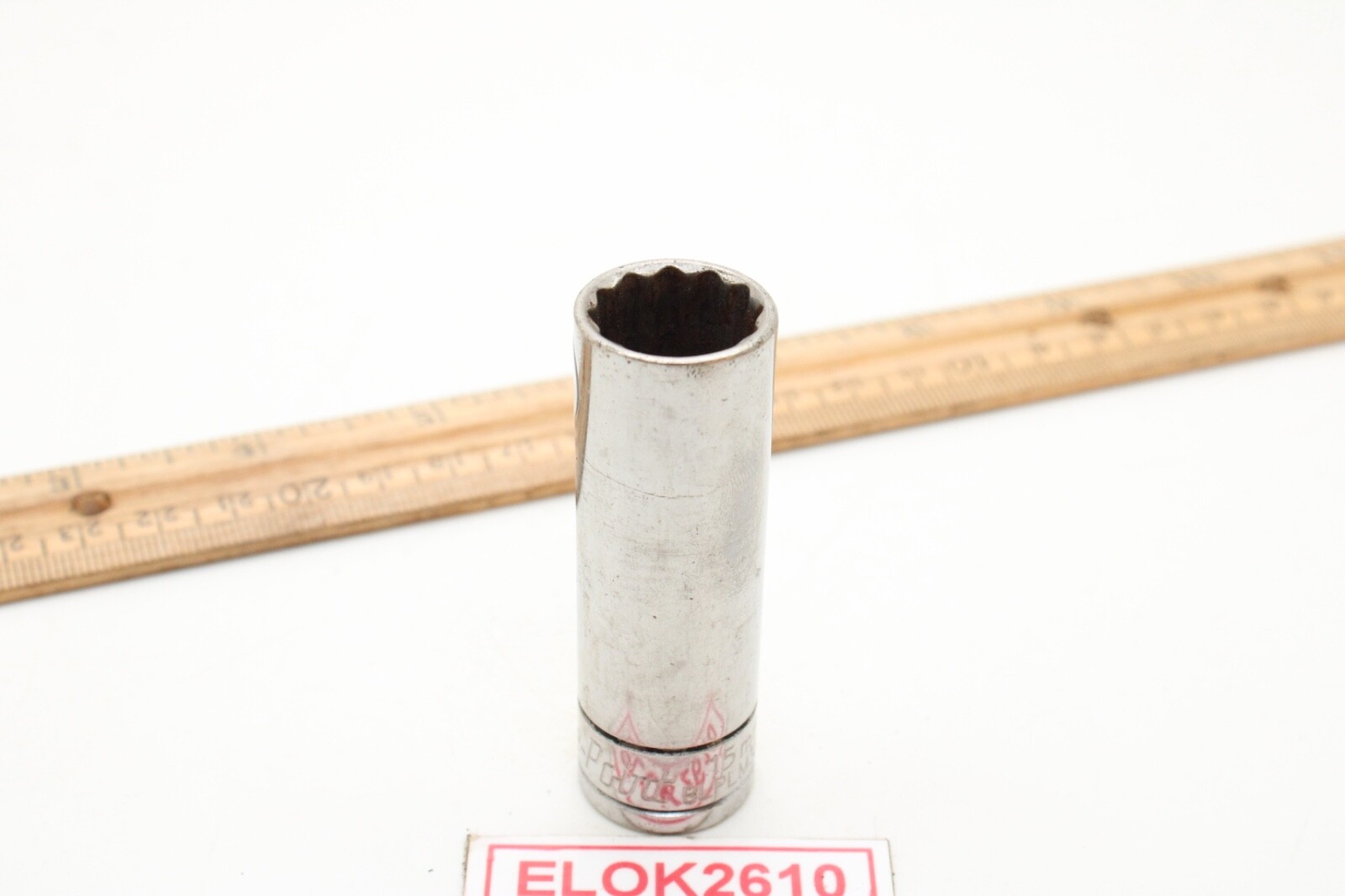 Blue-Point BLPLM3815 15mm 12 Point 3/8″ Drive Metric Deep Socket USA