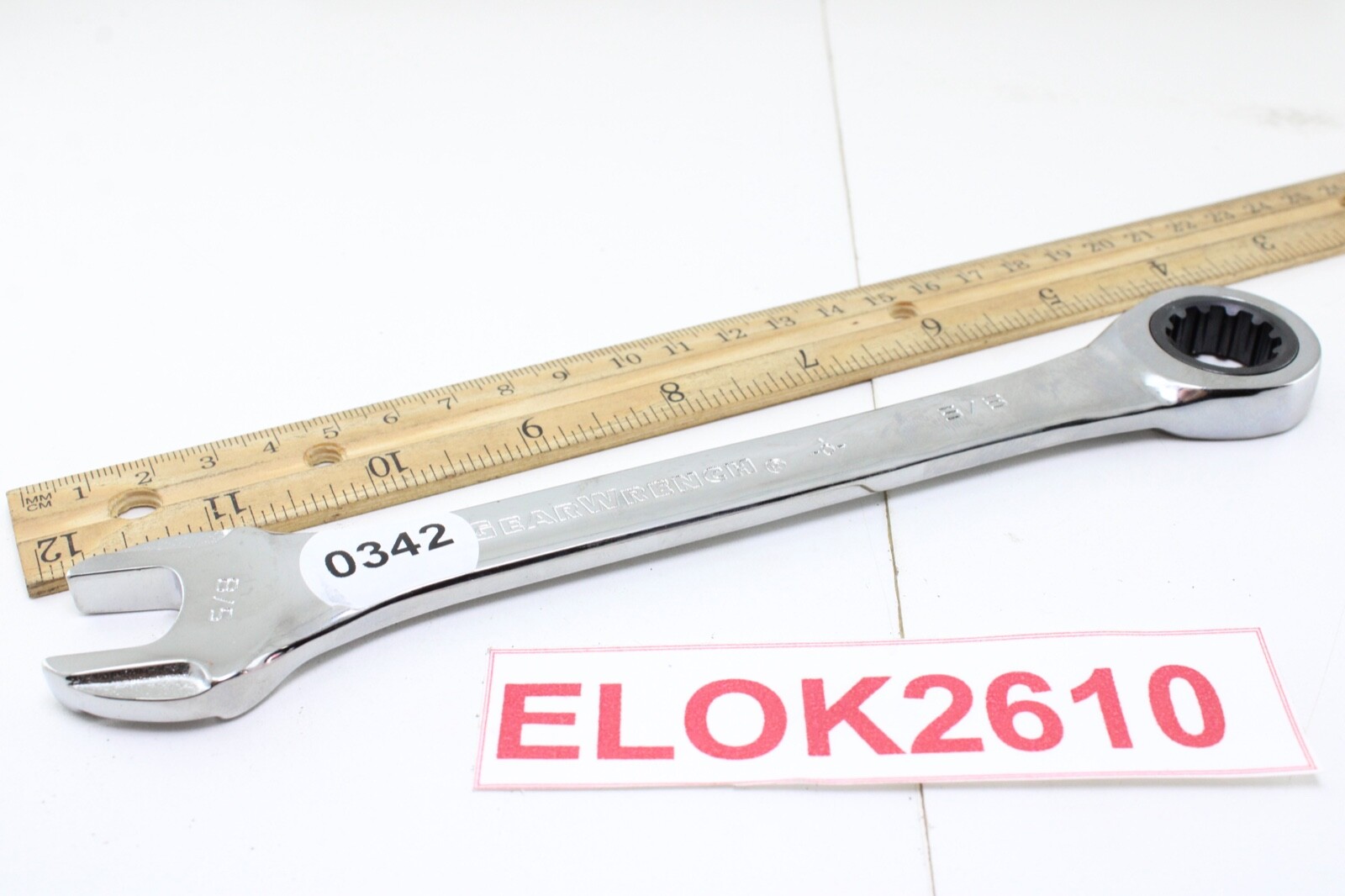New Gearwrench 5/8″ SAE Chrome Combination Ratchet Wrench Brand New