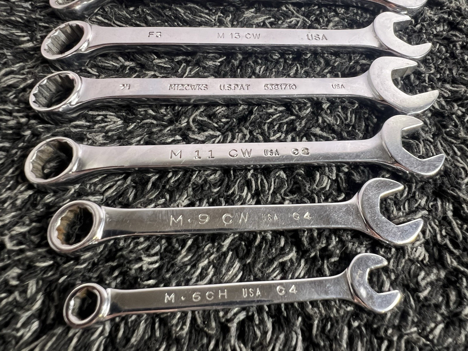 MAC Tools 11pc 6mm + 9mm + 11mm – 19mm Metric 12pt Combo Wrench Set