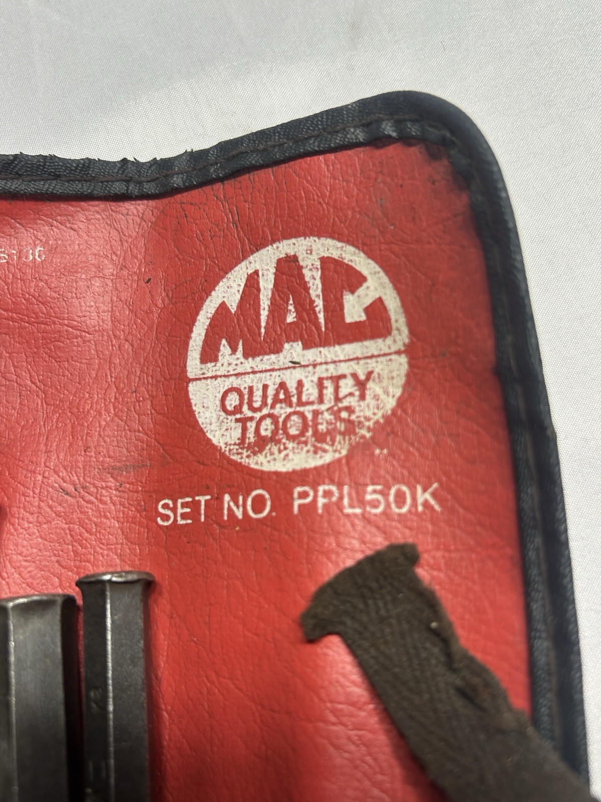 Vintage Mac Tools PPL50K T4 USA 5 pc Long Pin Punch Set