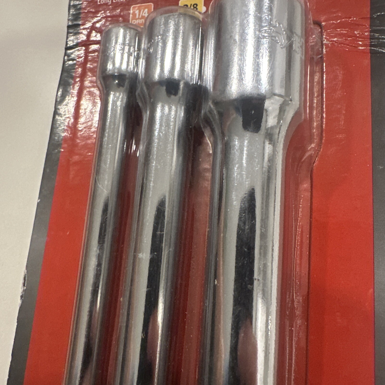 Husky 3-Piece Socket Extension Set 1/4” 3/8” 1/2” Drive 1006229519 – New