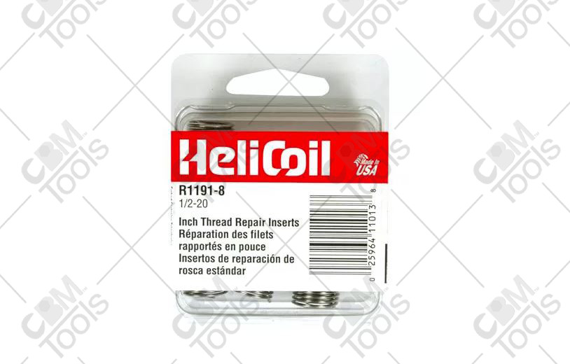 HeliCoil R1191-8 1/2-20 Inch Thread Repair Inserts 6pk