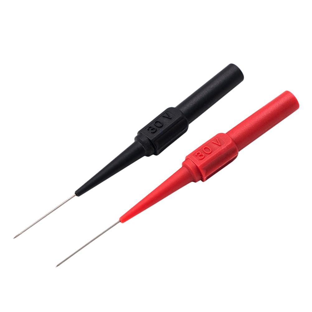 2 Pcs Magnetic Test Probe Multimeter Pins Car Circuit Tester Back
